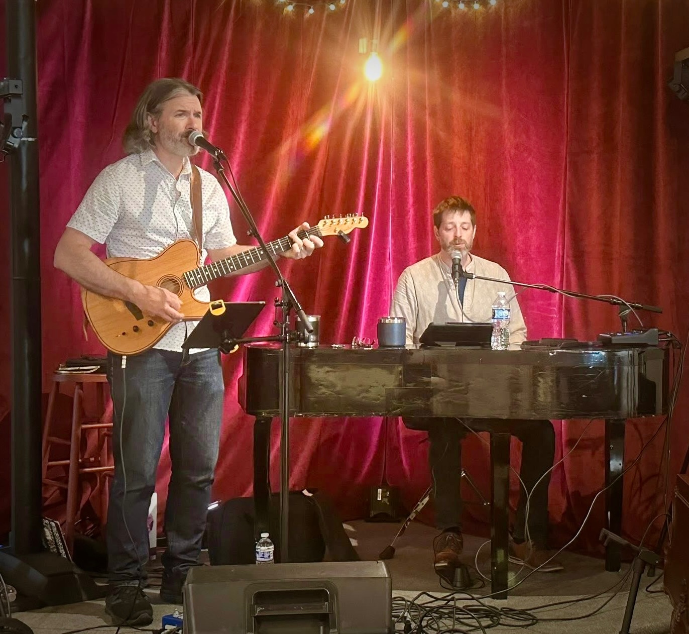 Bell & Field performing at Galva Arts Council