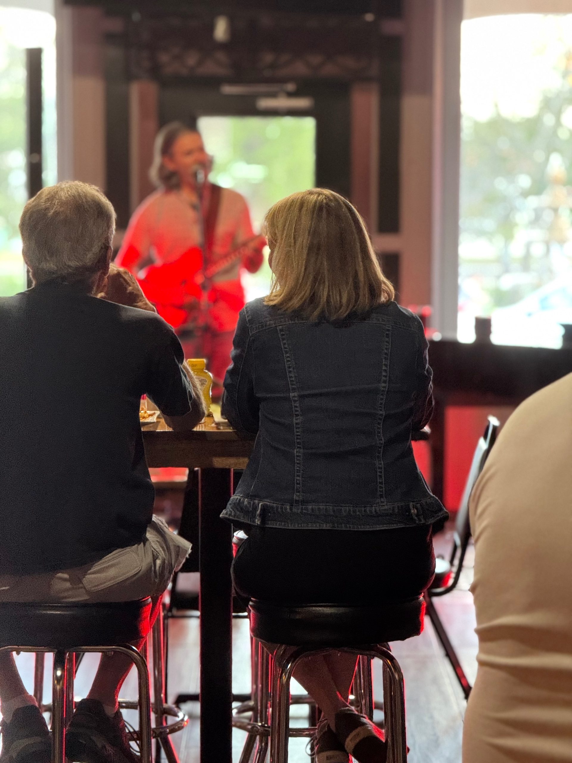 Bell & Field performing live at Crescent City Tap