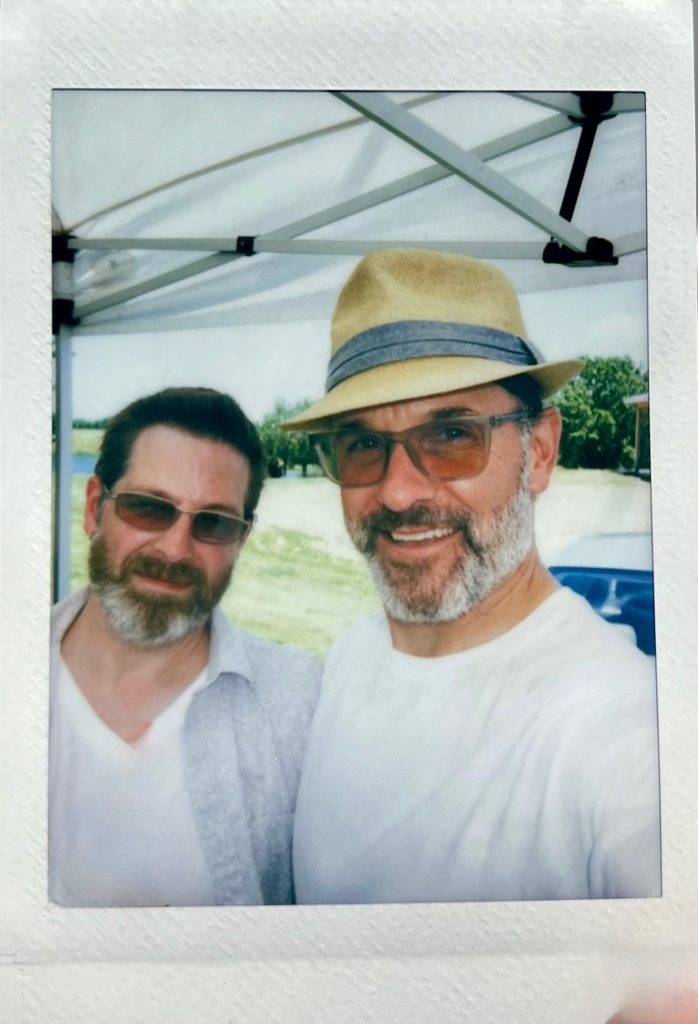Bell &amp; Field Pose at Songbird Lane Antiques Performance