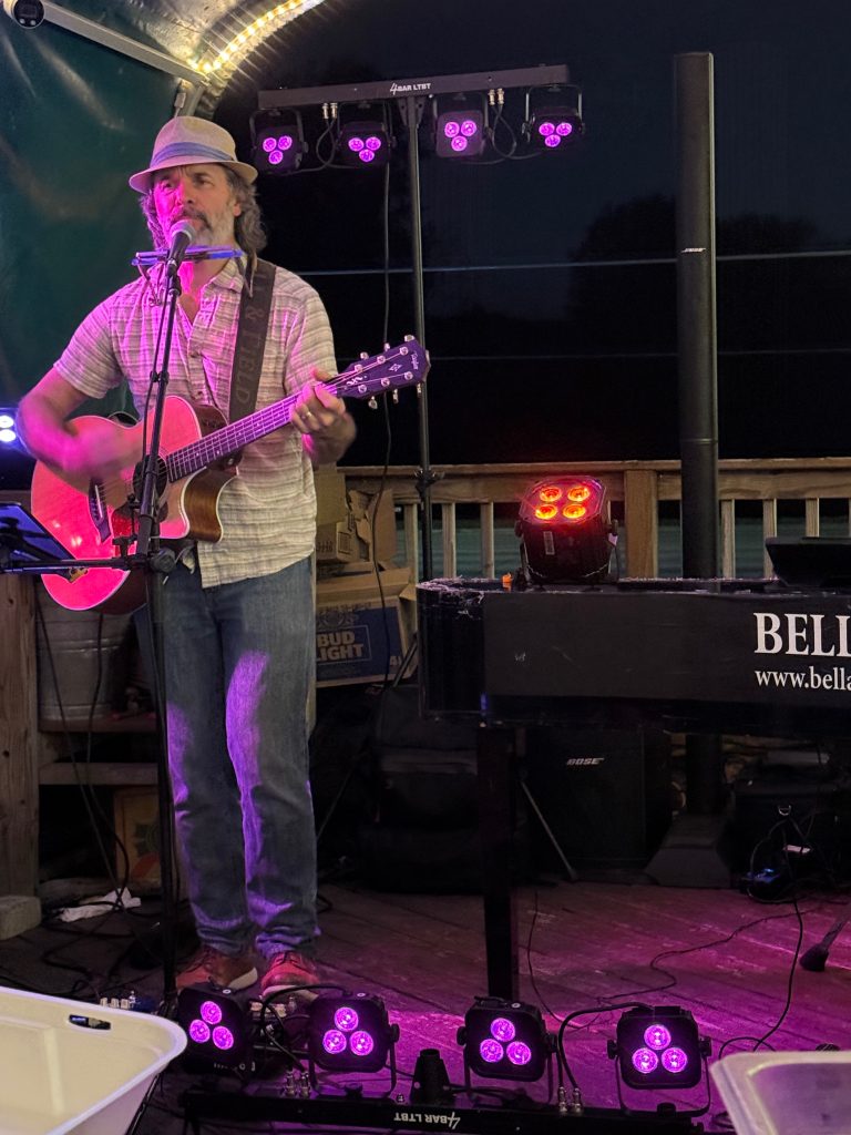 Tom Campbell performing at Treehouse Pub & Eatery