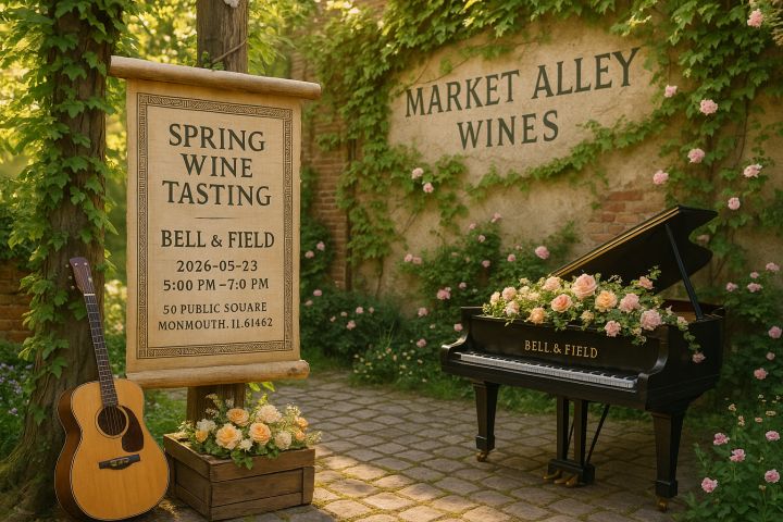 Bell & Field Live at Market Alley Wines – May 23