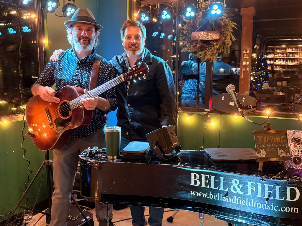 Bell & Field Acoustic Duo at Copper & Oak Bourbon & Craft Beer Bar Bell & Field at Copper & Oak Bourbon & Craft Beer Bar