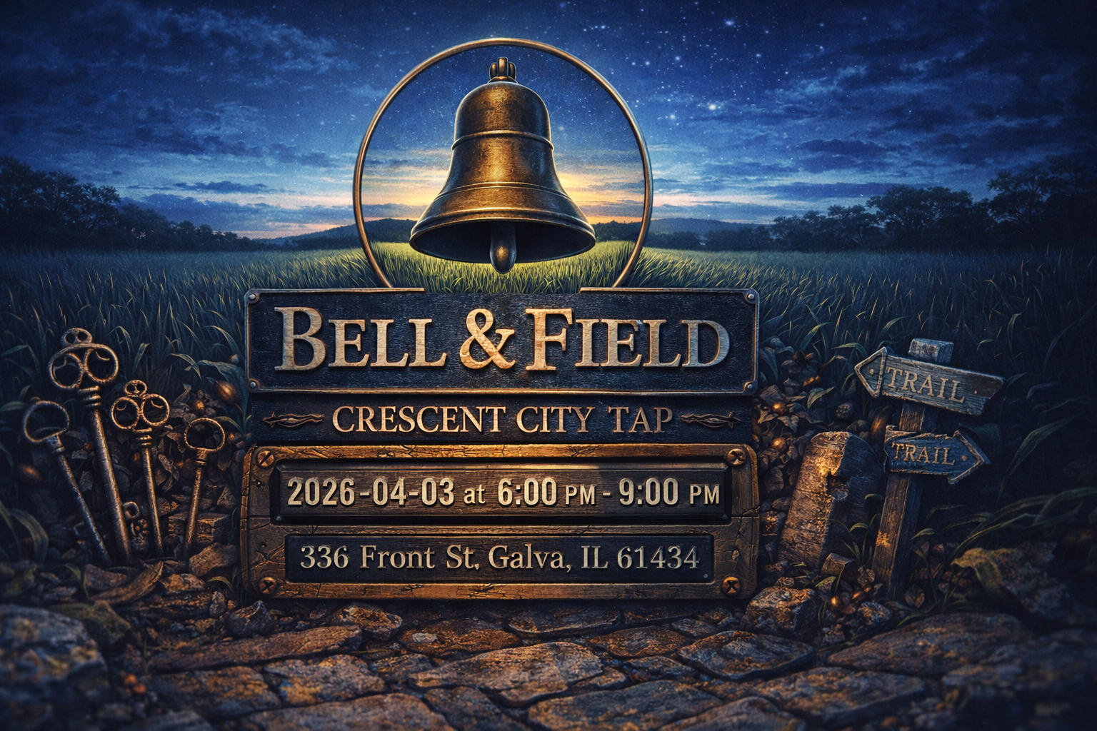 Bell & Field at Crescent City Tap