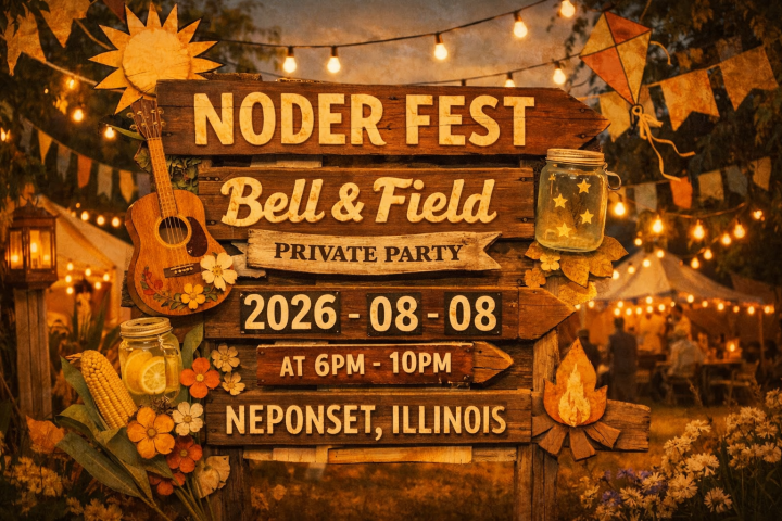 Noder Fest in Neponset – August 8, 2026