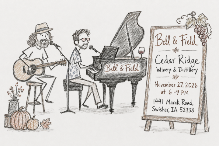 Back at Cedar Ridge Winery & Distillery – Friday, November 27, 2026