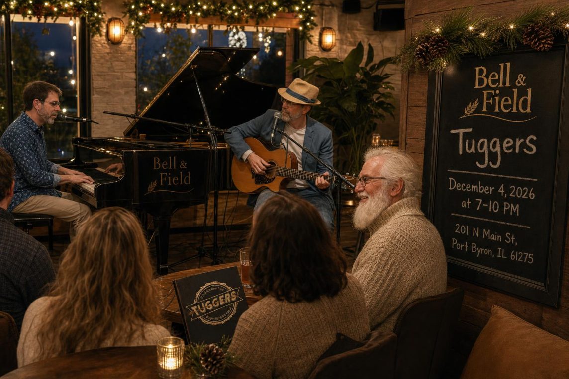 Bell & Field at Tuggers on December 4, 2026, 201 N Main St, Port Byron, IL 61275