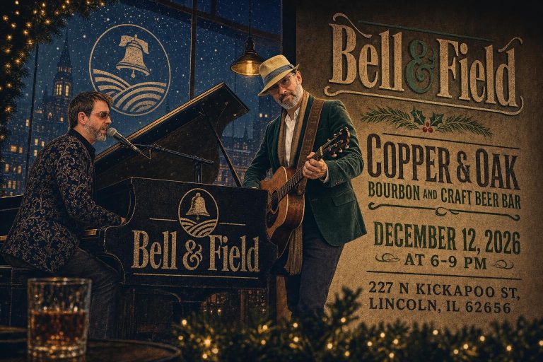 Bell & Field at Copper & Oak Bourbon and Craft Beer Bar on December 12, 2026, 227 N Kickapoo St, Lincoln, IL 62656